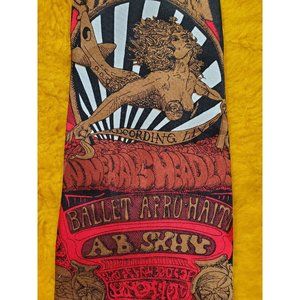 THE FILLMORE POSTER TIE ~ JEFFERSON AIRPLANE FLYING LADY # 142 (Made 1992) ~ 56"